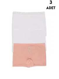 Koza Biat 3Lü Yıldızlı Kız Çocuk Boxer Koza Biat 77500-281