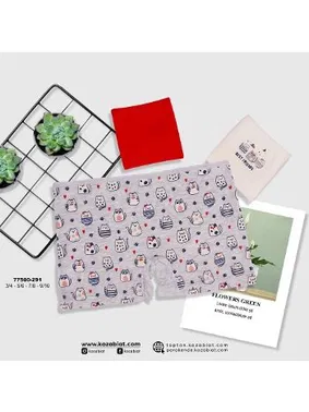 Koza Biat Kız Çocuk Renkli Boxer 3lü Koza Biat KZ77500-291 - Alternatif Görünüm