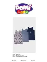 3 Adet Erkek Çocuk Renkli Atlet Koza Biat KZ82000-145 Asorti detay görünüm