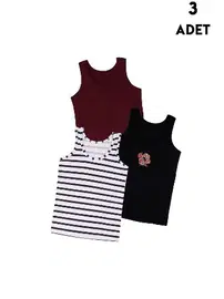 Koza Biat Koza Biat Erkek Çocuk Atlet 3'lü KZ82000-153