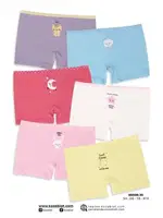 Kız Çocuk Boxer Külot 6 Adet Paket Koza Biat KZ89500-30 Asorti detay görünüm