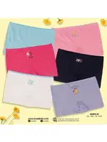 Kız Çocuk Pamuk Boxer Külot 6 Adet Koza Biat KZ89500-32 Asorti detay görünüm