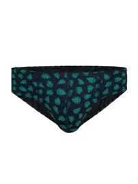 Darkzone Kozalak Desenli Yeşil Erkek Slip  Darkzone DZN6482