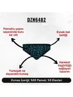 Kozalak Desenli Yeşil Erkek Slip  Darkzone DZN6482 farklı açı