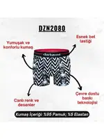 Kurukafa Desenli Boxer (Dijital Baskılı) Darkzone DZN2080 detay görünüm