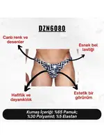 Kurukafa Desenli Erkek Slip (Dijital Baskılı)  Darkzone DZN6080 farklı açı