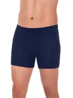 Lacivert 3'lü Paket Erkek Bambu Boxer Yıldız 323 Lacivert