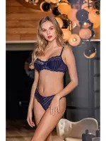 Lacivert Balenli Kapsız Sütyen Takım Kadın Gallipoli MGP31801 Lacivert