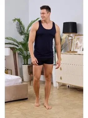 Darkzone Lacivert Bambu Erkek Atlet Darkzone DZN7504 - Alternatif Görünüm