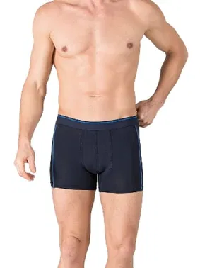 Özkan Lacivert Erkek Penye Likralı Pamuklu Boxer Özkan 11314