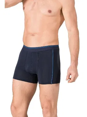 Özkan Lacivert Erkek Penye Likralı Pamuklu Boxer Özkan 11314 - Alternatif Görünüm