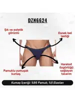 Lacivert Erkek Tanga  Darkzone DZN6624 görsel 5