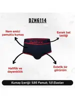 Lacivert Hipster Erkek Slip  Darkzone DZN6114 farklı açı