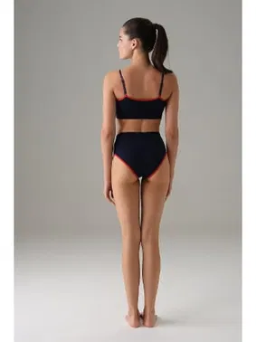 Doreanse Lacivert İnce Ayarlanabilir Askılı Spor Sütyen Doreanse 5551 - Alternatif Görünüm