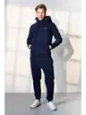 Lacivert Kapşonlu Jogger Erkek Eşofman Pijama Takımı Doreanse 25K4539