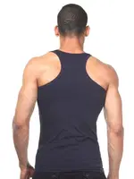 Lacivert Pamuklu Erkek Atlet  Darkzone DZN7204 detay görünüm