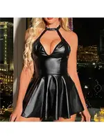 Lame Siyah Fantezi Elbise Lily Bianca LB-173 Siyah farklı açı