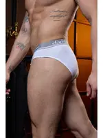 Lastikli Beyaz Erkek Slip  Darkzone DZN6302 farklı açı