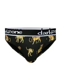 Darkzone Lastikli Çita Desenli Antrasit Erkek Slip  Darkzone DZN6386