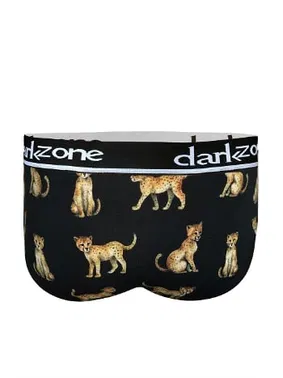 Darkzone Lastikli Çita Desenli Antrasit Erkek Slip  Darkzone DZN6386 - Alternatif Görünüm