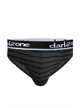 Darkzone Lastikli Çizgi Desenli Antrasit Erkek Slip  Darkzone DZN6389