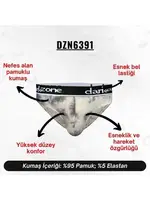 Lastikli Desenli Erkek Slip  Darkzone DZN6391 farklı açı