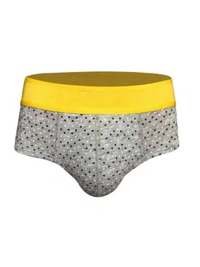 Darkzone Lastikli Desenli Gri Erkek Slip  Darkzone DZN6379