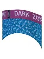 Lastikli Desenli Turkuaz Erkek Slip  Darkzone DZN6395 farklı açı