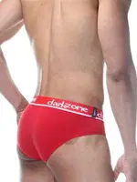 Lastikli Kırmızı Erkek Slip  Darkzone DZN6306 detay görünüm