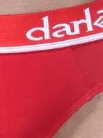 Lastikli Kırmızı Erkek Slip  Darkzone DZN6306 farklı açı
