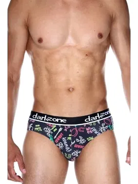 Darkzone Lastikli Kovboy Desenli Erkek Slip  Darkzone DZN6383
