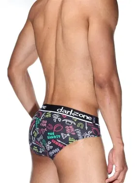 Darkzone Lastikli Kovboy Desenli Erkek Slip  Darkzone DZN6383 - Alternatif Görünüm