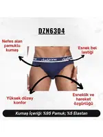 Lastikli Lacivert Erkek Slip  Darkzone DZN6304 görsel 5
