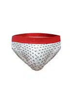 Lastikli Papyon Desenli Beyaz Erkek Slip  Darkzone DZN6330