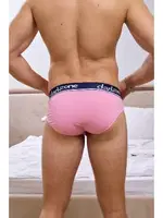Lastikli Pembe Erkek Slip  Darkzone DZN6372 detay görünüm