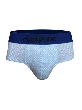 Darkzone Lastikli Puantiyeli Açık Mavi Erkek Slip  Darkzone DZN6376