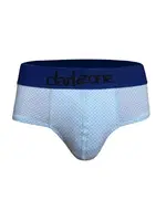 Lastikli Puantiyeli Açık Mavi Erkek Slip  Darkzone DZN6376