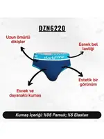Lastikli Saks Erkek Slip  Darkzone DZN6220 farklı açı