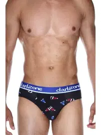 Darkzone Lastikli Şapka Desenli Siyah Erkek Slip  Darkzone DZN6385