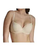 Lazer Kesim Desteksiz Sütyen New Bra Lingerie 6010 Ten görsel 6