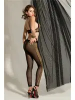 Leopar Büstiyer Lastikli Pantolon Kolye ve Bileklik Takım Gallipoli MGP6204 farklı açı