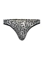 Leopar Desenli Erkek Tanga  Darkzone DZN6637