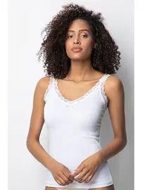 Donex Likralı Dantelli Kadın Atlet 3286 Donex 3286