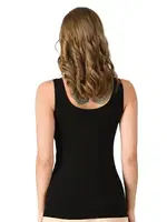 Likralı Dantelli Kalın Askılı Pamuklu Süprem Kadın Atlet Özkan 25610  Siyah görsel 10