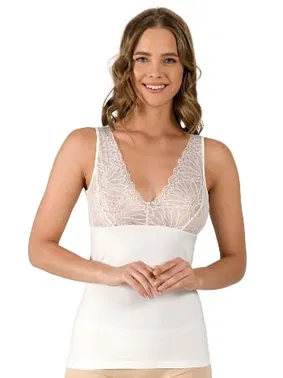 Özkan Likralı Dantelli Kalın Askılı Pamuklu Süprem Kadın Atlet Özkan 25610 