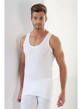 Arma Yıldız Likralı Erkek Beyaz Pamuklu Atlet 3'lü Paket Arma Yıldız 1171 - 3 ADET - Alternatif Görünüm