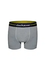 Likralı Gri Erkek Boxer Darkzone DZN2053