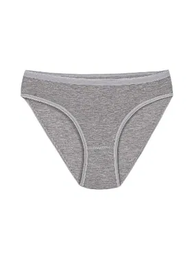 Yıldız Çamaşır Likralı İz Yapmaz Gri 6'lı Paket Kadın Bikini Külot Yıldız 3729 - Alternatif Görünüm