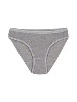 Likralı İz Yapmaz Gri 6'lı Paket Kadın Bikini Külot Yıldız 3729 Gri detay görünüm