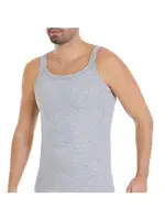 Likralı Kaşkorse Erkek Gri 3'lü Paket Atlet Yıldız 312 Gri